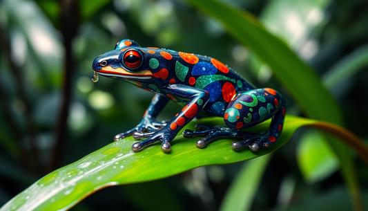 Cloisonné Poison Dart Frog: A Vibrant Journey of Discovery