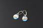 Sunset Dangle Cloisonné Enamel Earrings
