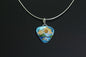 Sunset Cloisonné Enamel Pendant