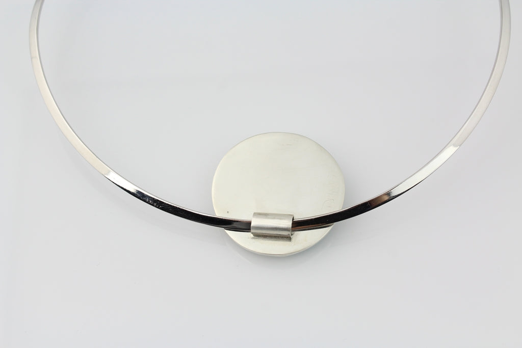 Dogwood, Cloisonné Enamel Pendant