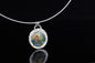 Sunset Cloisonné Enamel Pendant