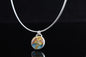 Sunset Cloisonné Enamel Pendant