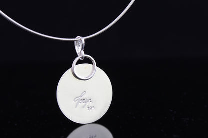Sunset Cloisonné Enamel Pendant